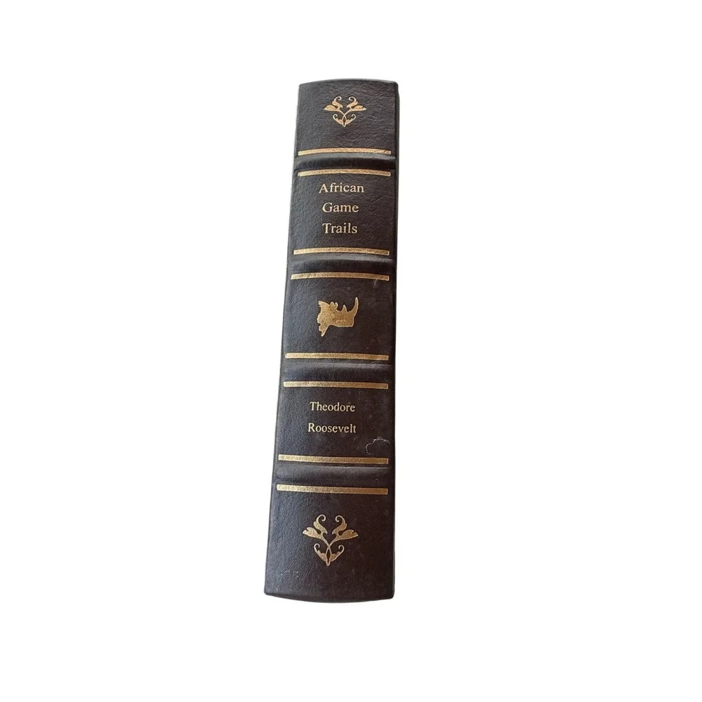 Theodore Roosevelt African Game‎ Trails Hunting Outdoor Adventure Book